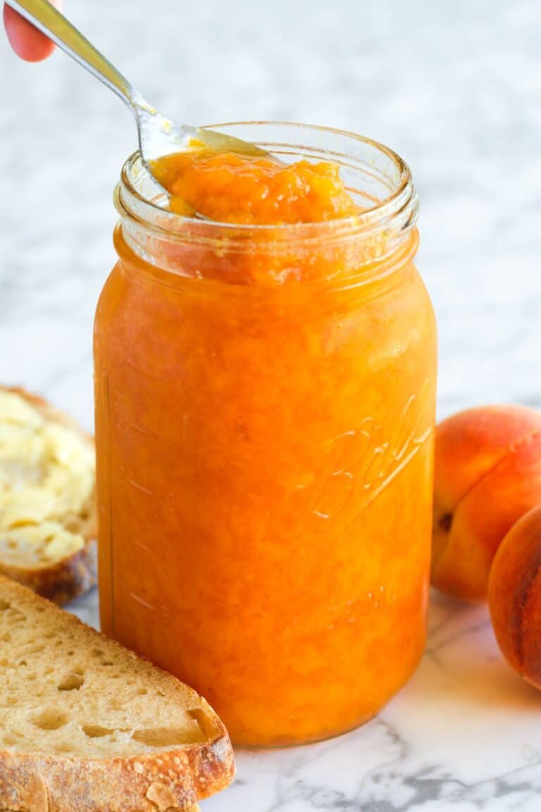 Organic Peach Jam
